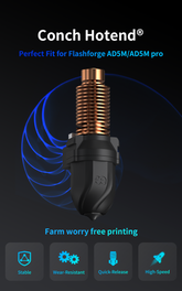 FYSETC Phaetus Conch Hotend for Flashforge AD5M/AD5M Pro High-Speed and High-Precision Printing Hotend Kit for AD5M/AD5M Pro